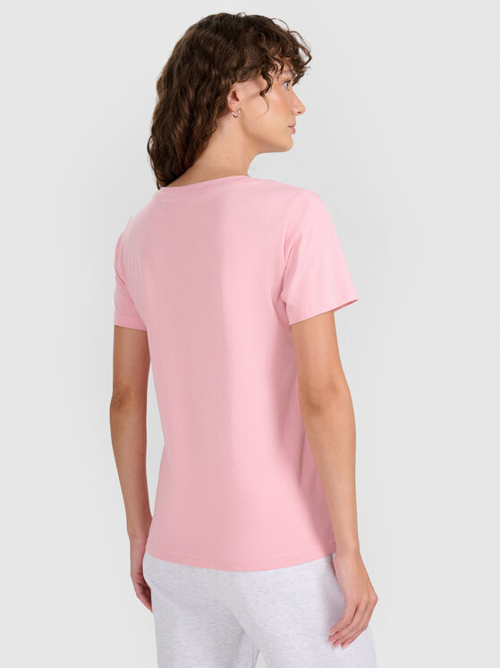 4F 4F T-Shirt NOS Różowy jasny Regular Fit
