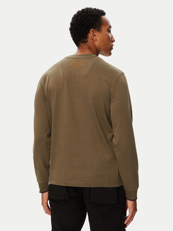 Aeronautica Militare Aeronautica Militare Longsleeve 262TS2573UJ00703 Χακί Regular Fit