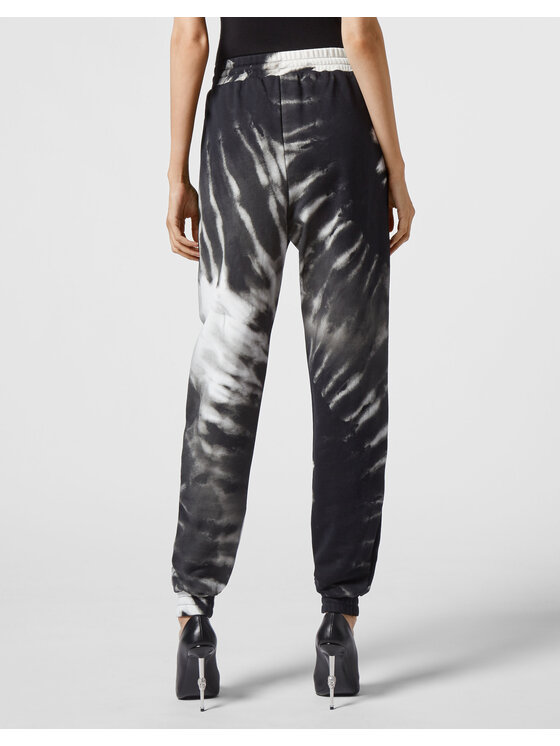 PHILIPP PLEIN PHILIPP PLEIN Teplákové kalhoty 5545 Bílá Jogger Fit