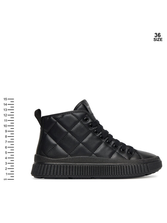 Geox Geox Сникърси J Laquinny J56M3F 000BC C9999 D Черен