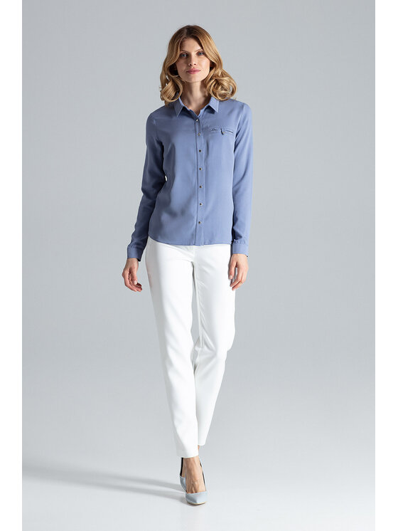 FIGL FIGLFIGL Camicia M581 Blu Regular Fit