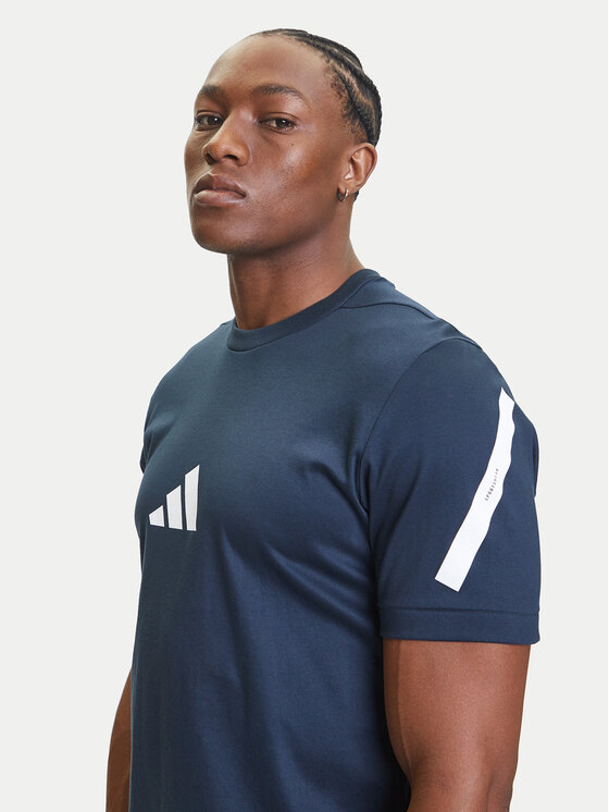 adidas adidas Marškinėliai Z.N.E. JW4735 Tamsiai mėlyna Regular Fit