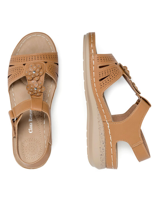 Clara Barson Clara Barson Sandały WYL0510-20 Brązowy