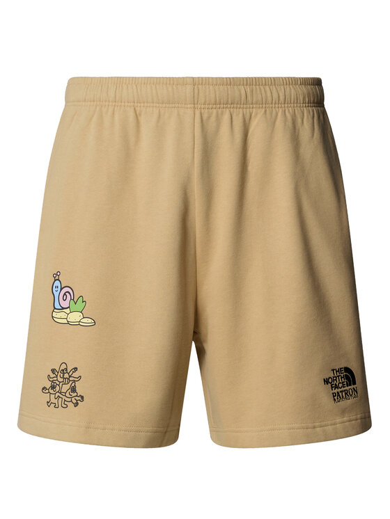 The North Face The North Face Sportske kratke hlače Unisex Mountain Cleanup NF0A8C2X Bež Relaxed Fit