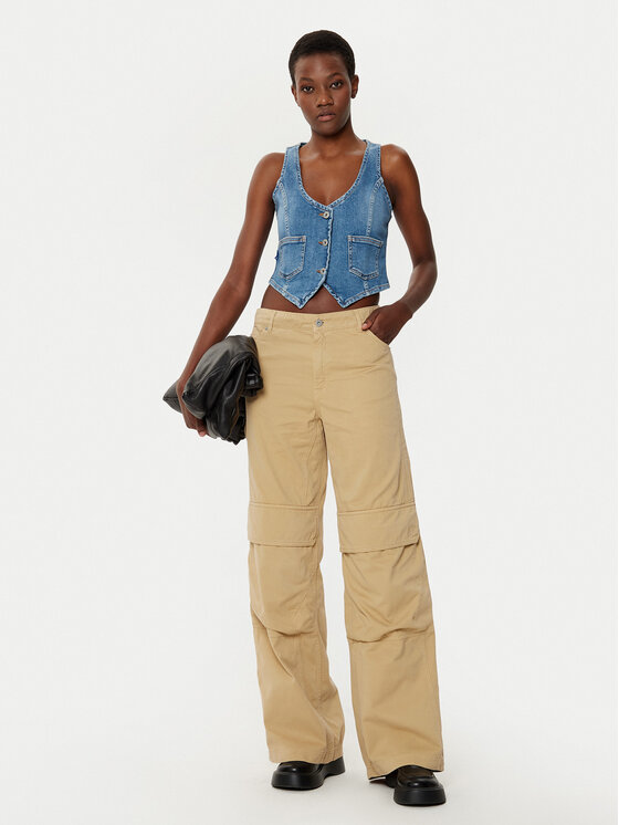 HUGO HUGO Pantaloni di tessuto Hunder 50530833 Beige Relaxed Fit