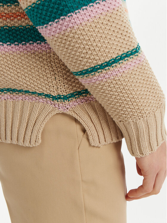 Weekend Max Mara Weekend Max Mara Sweter Angus 2515361211 Beżowy Regular Fit