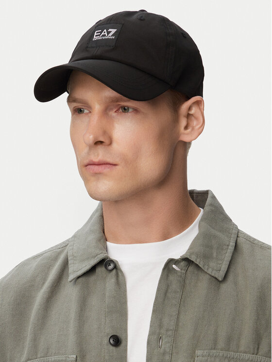 EA7 Emporio Armani EA7 Emporio Armani Cepure ar nagu 7X000595 AF24754 UC001 Melns