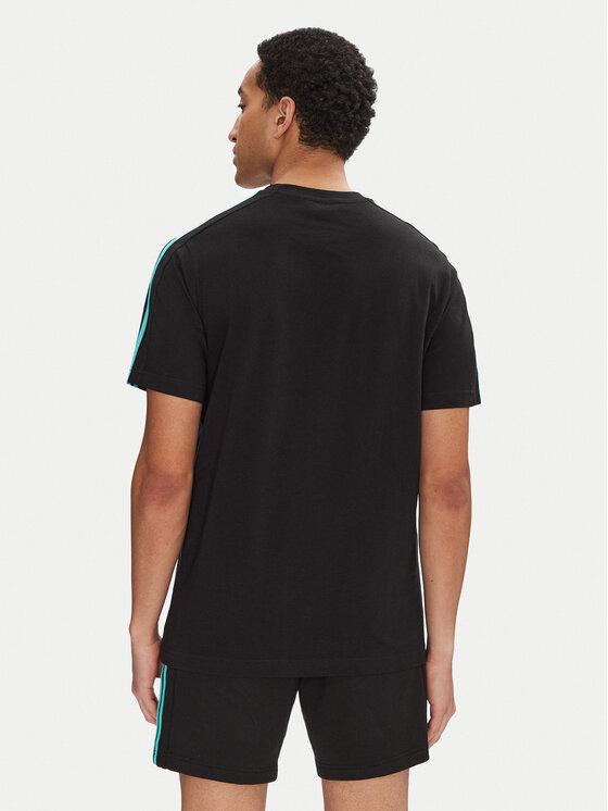 adidas adidas Tričko Mercedes - AMG Petronas Formula One Team DNA JV5425 Čierna Regular Fit