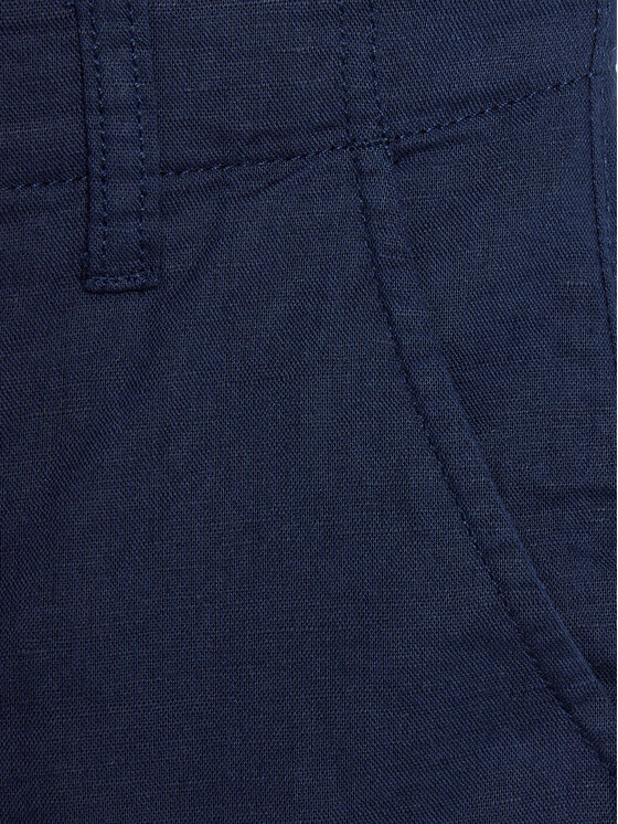United Colors Of Benetton United Colors Of Benetton Šortky z materiálu 4BE7C901E Tmavomodrá Regular Fit