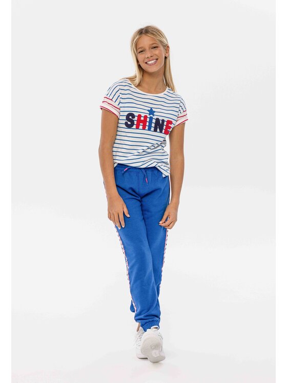 minoti minoti Spodnie dresowe front 8 Niebieski Regular Fit