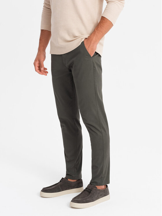 Chinosy Ombre, Rozmiar XXL, Khaki, OM-PACP-0183