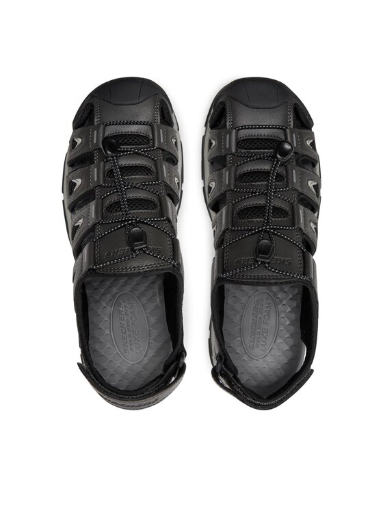 Skechers Skechers Сандали Tresmen-Outseen 204111/GRY Сив