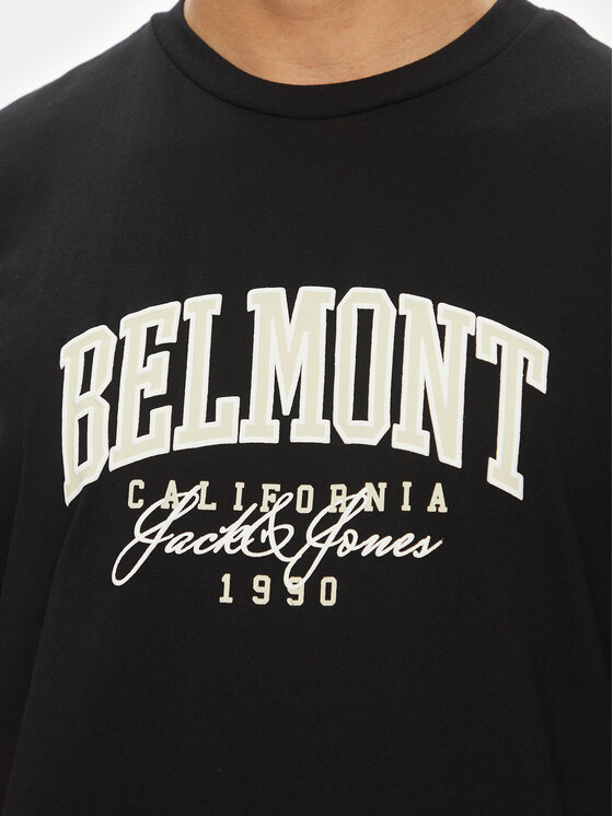 Jack & Jones Jack & Jones T-Shirt Detroit 12268441 Czarny Relaxed Fit