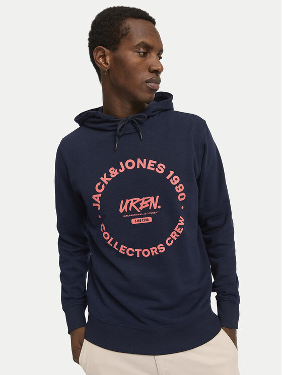 Jack&Jones Jack&Jones Pulóver Simon 12269353 Sötétkék Standard Fit