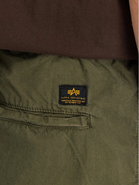 Alpha Industries Alpha Industries Spodnie materiałowe AI.266203 Zielony Regular Fit