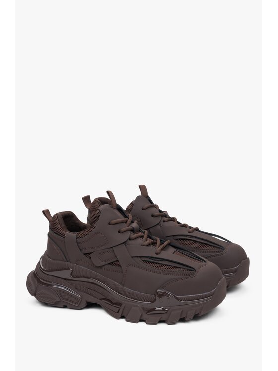 ES8 ES8 Sneakersy ER00114314 Brązowy