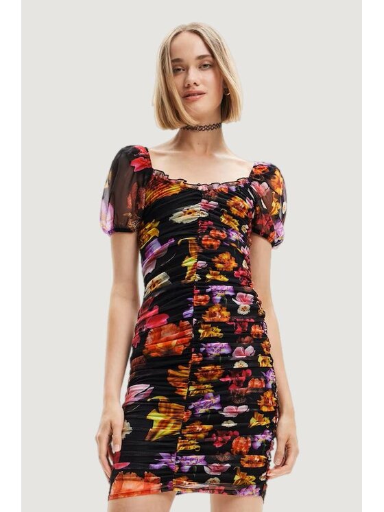 Desigual Desigual Vestito da giorno VEST SALA Nero To Fit