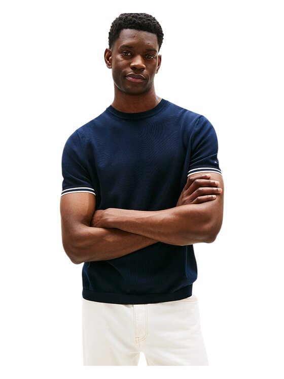 Tommy Hilfiger Tommy Hilfiger Μπλούζα q-dav-59403 Μπλε Regular Fit