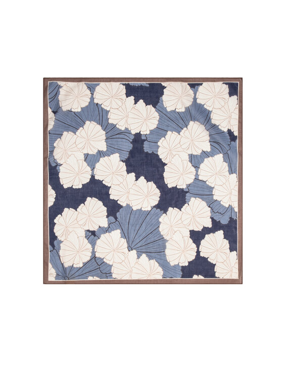ALLORA BE UNIQUE ALLORA BE UNIQUE Foulard 70% cotton, 30% silk Blu