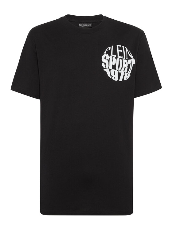 Plein Sport Plein Sport T-Shirt 14269 Czarny Regular Fit