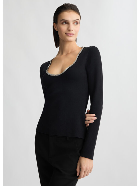 Liu Jo Liu Jo Maglione WA5041 Nero Regular Fit