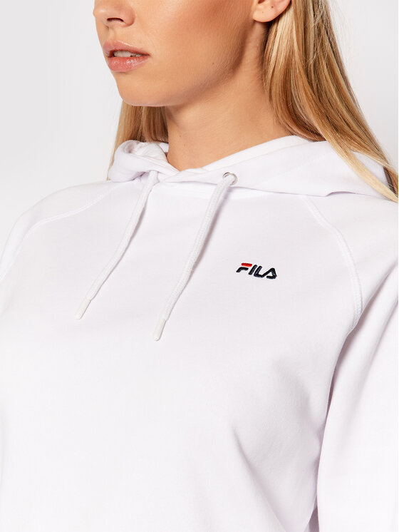 Fila Fila Світшот Eilies 689120 Білий Cropped Fit