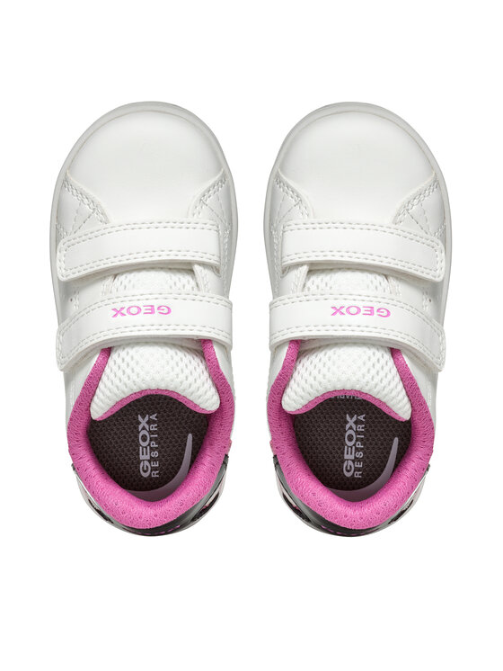 Geox Geox Snīkeri B Eclyper Girl B365MA 0BCKC C0404 Balts