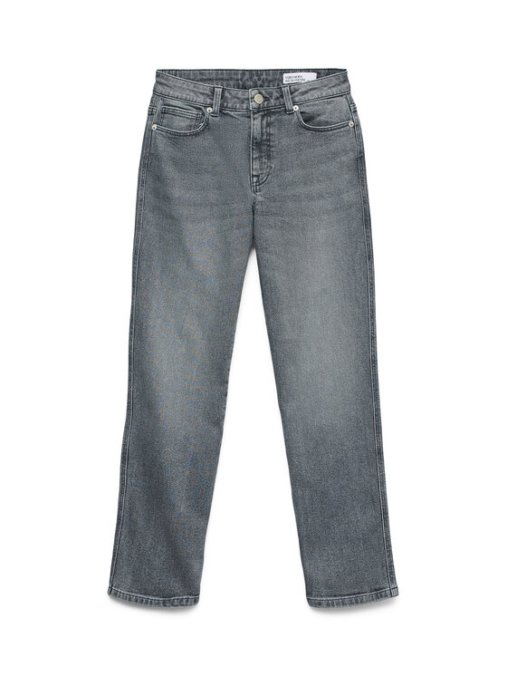 Vero Moda Vero Moda Blugi Amara 10337794 Gri Straight Fit