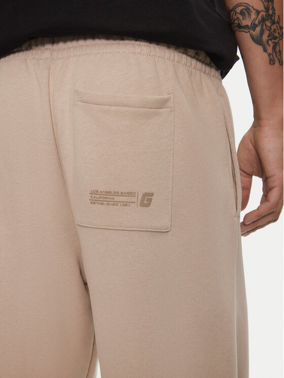 Guess Guess Jogginghose Emis Z4YB00 KAIJ1 Beige Relaxed Fit