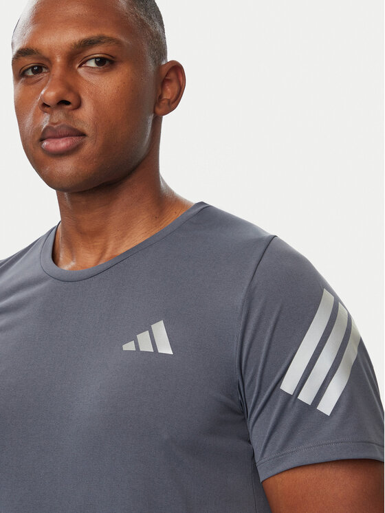 adidas adidas Тениска от техническо трико Adi365 Climacool HZ9568 Сив Regular Fit