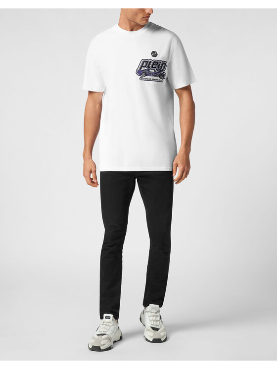 PHILIPP PLEIN PHILIPP PLEIN T-shirt 21657 Bianco Regular Fit