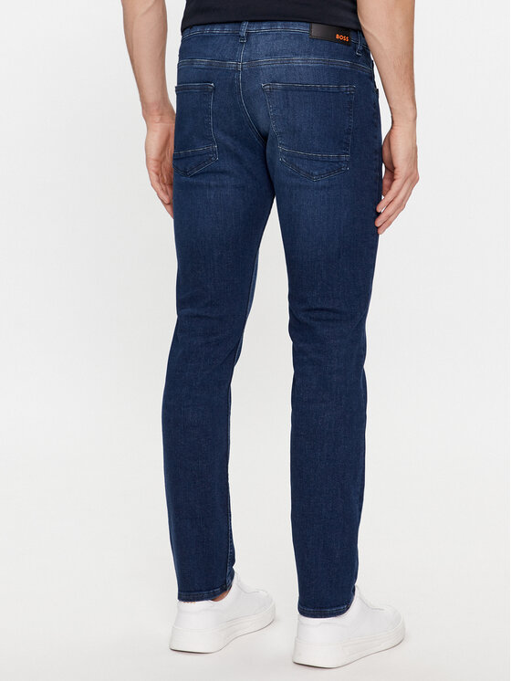BOSS Boss Jeans hlače Delaware BC-C 50517864 Mornarsko modra Slim Fit