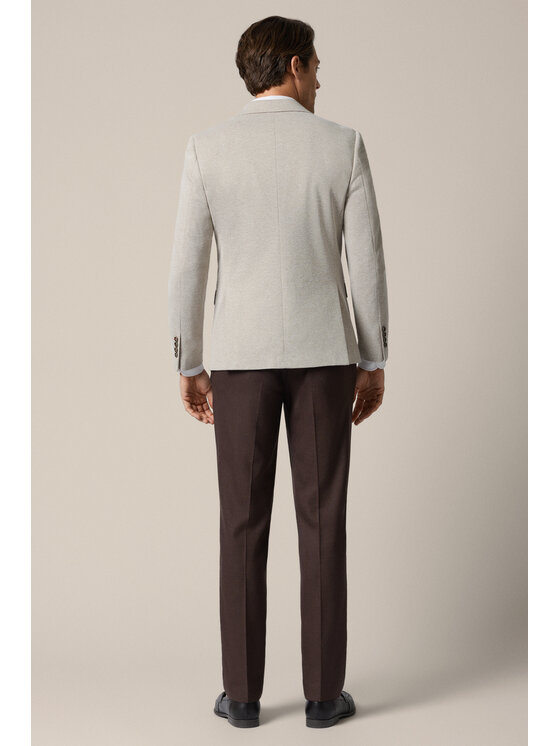 Lancerto Lancerto Marynarka Bevagna MA131126000013 Beżowy Regular Fit