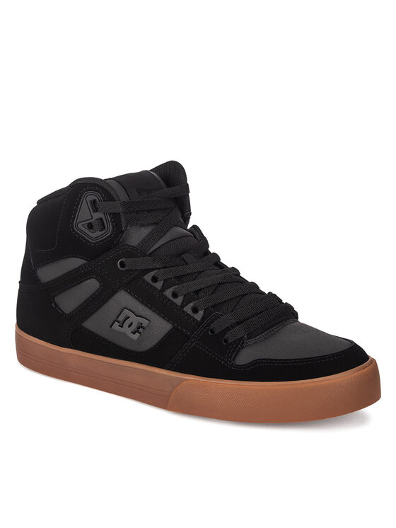 DC DC Αθλητικά PURE HIGH-TOP WC ADYS400043-BGM Μαύρο