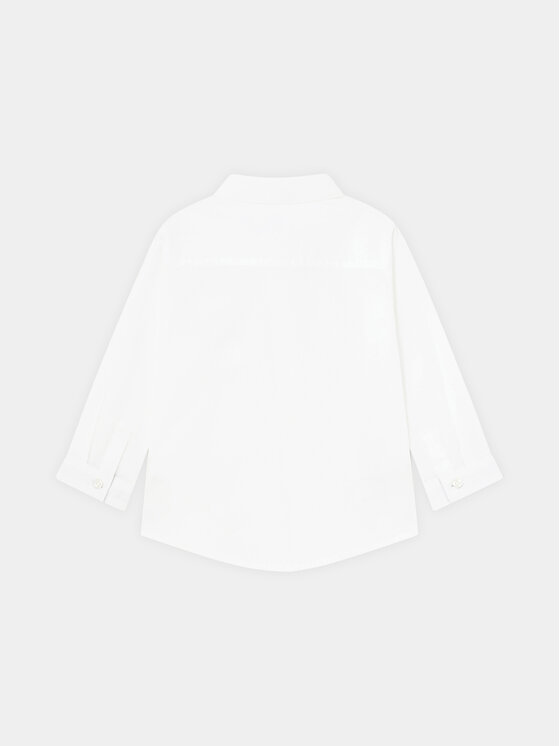 Mayoral Mayoral Camicia 1116 Bianco Regular Fit