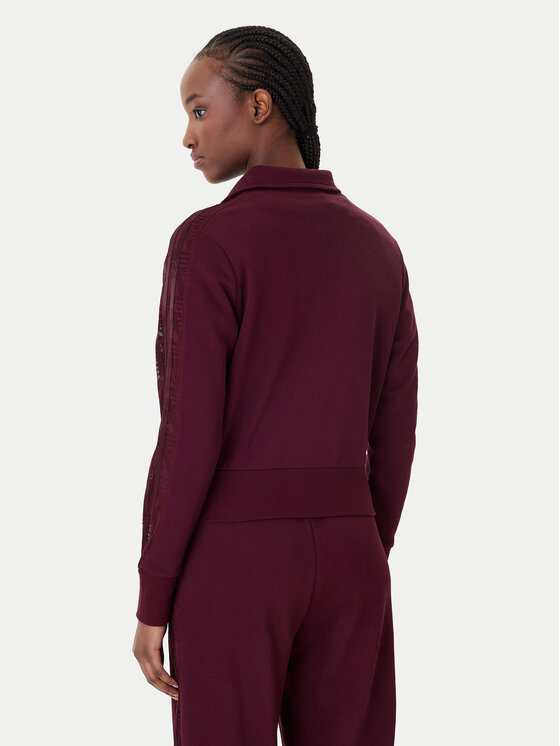 adidas adidas Світшот Firebird Lace KC6451 Бордовий Slim Fit