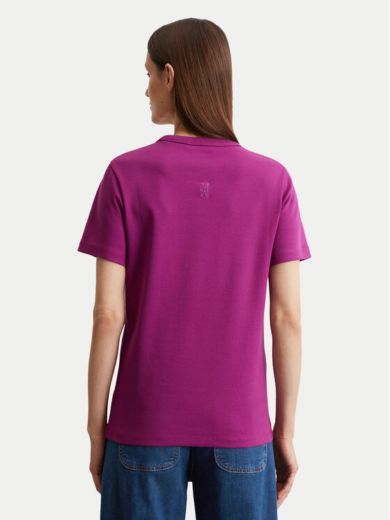 Marc O'Polo Marc O'Polo Póló 506 2039 51123 Lila Relaxed Fit