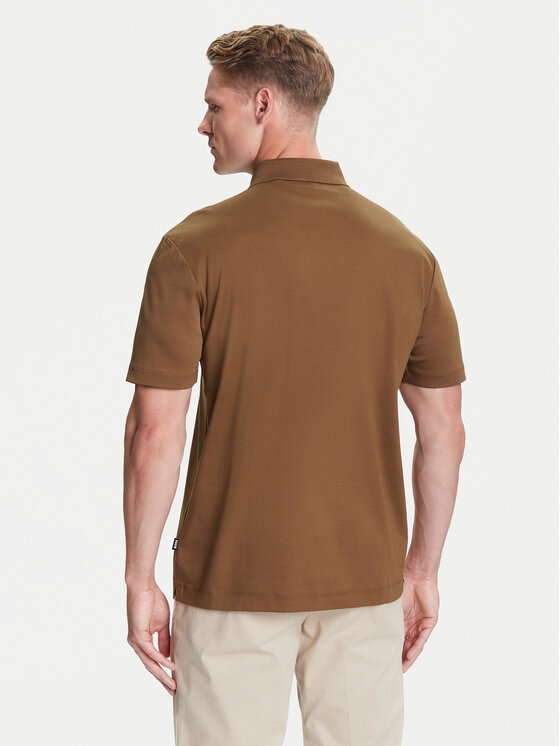 BOSS BOSS Polokošile C-Parris 01 50520297 Hnědá Regular Fit
