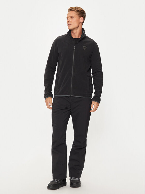 Rossignol Rossignol Polár kabát Strawpile RLNML07 Fekete Regular Fit
