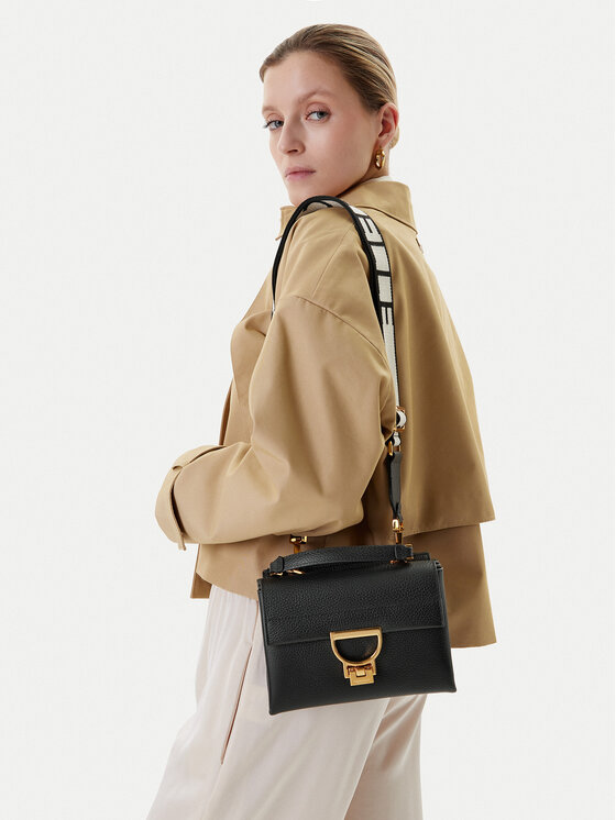 Coccinelle Coccinelle Handtasche ND8 Arlettis Signature E1 ND8 55 B7 01 Schwarz
