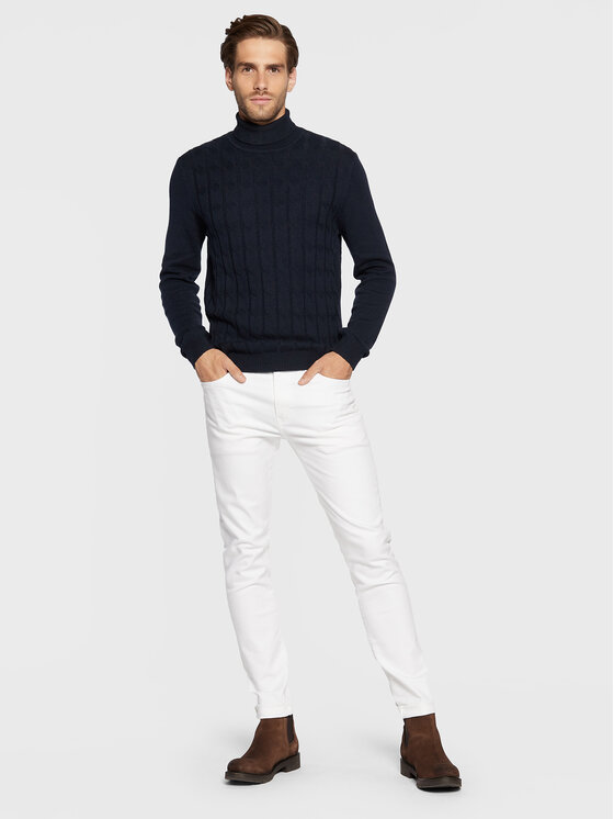 Dolcevita 7881-91 Blu scuro Regular Fit