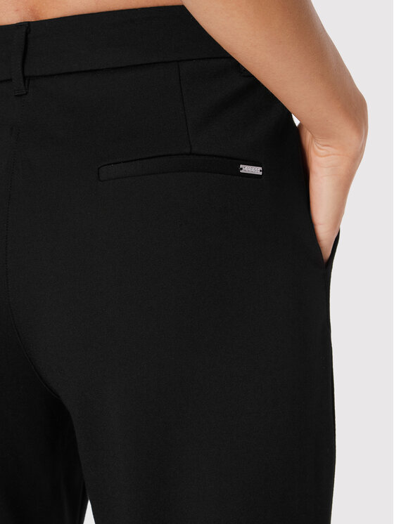 Pantaloni di tessuto Zoe W2YB01 K8RN0 Nero Regular...