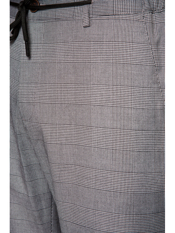Lancerto Lancerto Spodnie materiałowe Winston Szary Regular Fit