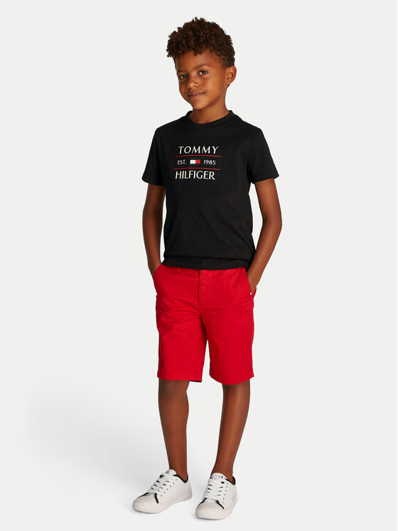 Tommy Hilfiger Tommy Hilfiger Футболка KB0KB09538 D Чорний Regular Fit