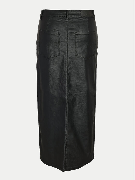 Noisy May Noisy May Спідниця зі штучної шкіри Kath 27031002 Чорний Regular Fit