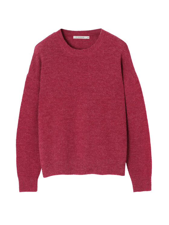 TATUUM TATUUM Sweter NELL Czerwony Oversize