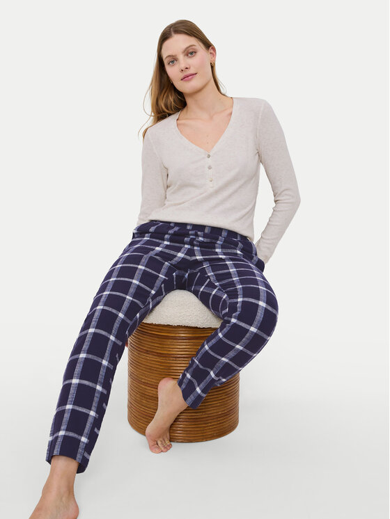 Triumph Triumph Pyjamahose Mix&Match 10225048 Dunkelblau