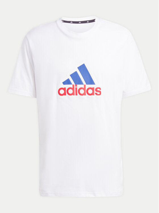 adidas adidas Marškinėliai Future Icons Badge of Sport IS3234 Balta Loose Fit