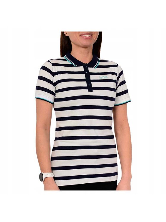 Lee Cooper Lee Cooper T-Shirt ADA Biały Comfortable Fit