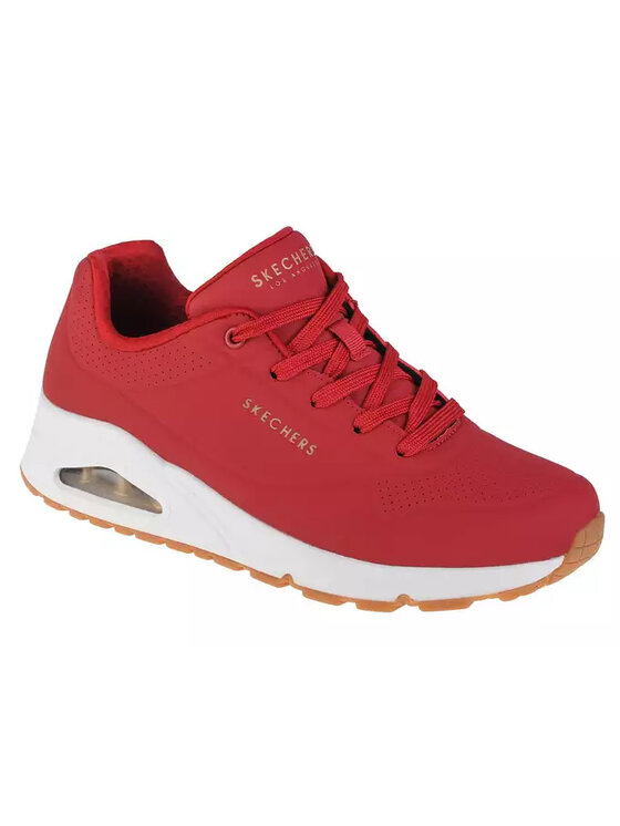Sneakersy Skechers, Rozmiar 36.5, Czerwone, 73690-DKRD